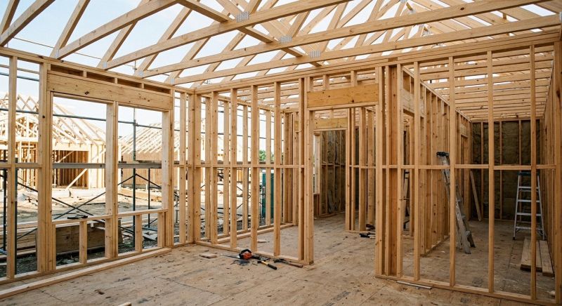 Bedroom Framing in Wilmington, NC