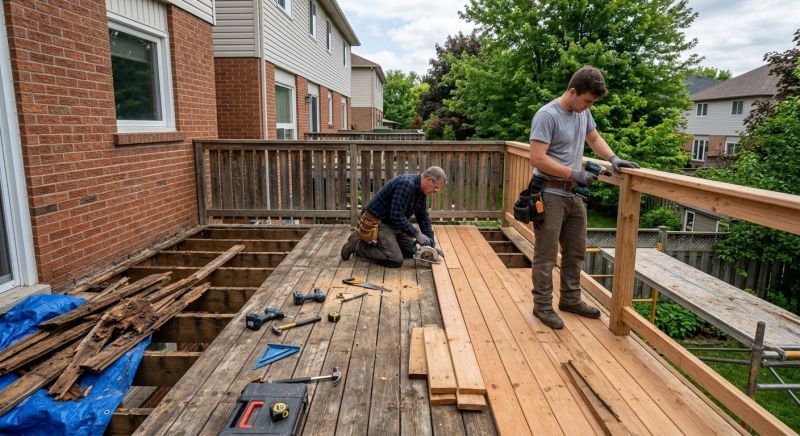 Deck Floor Replacement in Seattle, WA