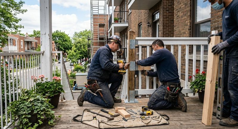 Deck Railing Replacement in Redmond, WA