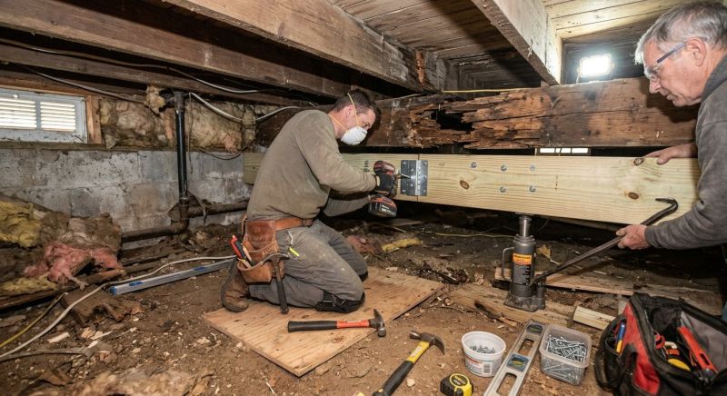Floor Joist Replacement in Wilmington, NC
