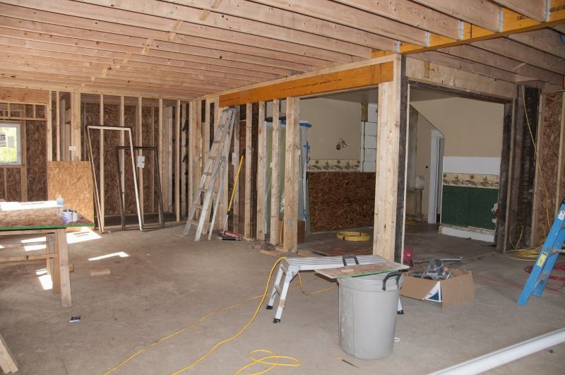 House Addition Framing in Wilmington, NC