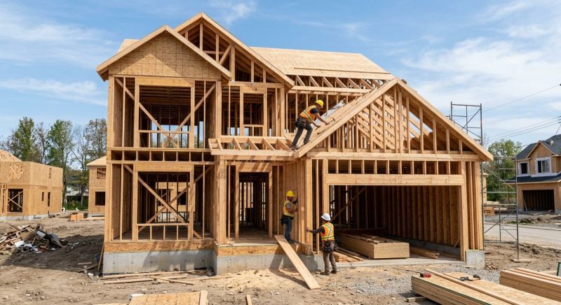 House Framing in Wilmington, NC