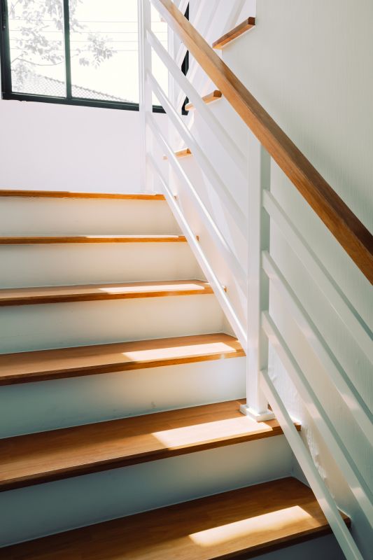 Oak Stairs Installation in Wilmington, NC