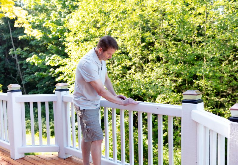Porch Rail Repair in Wilmington, NC