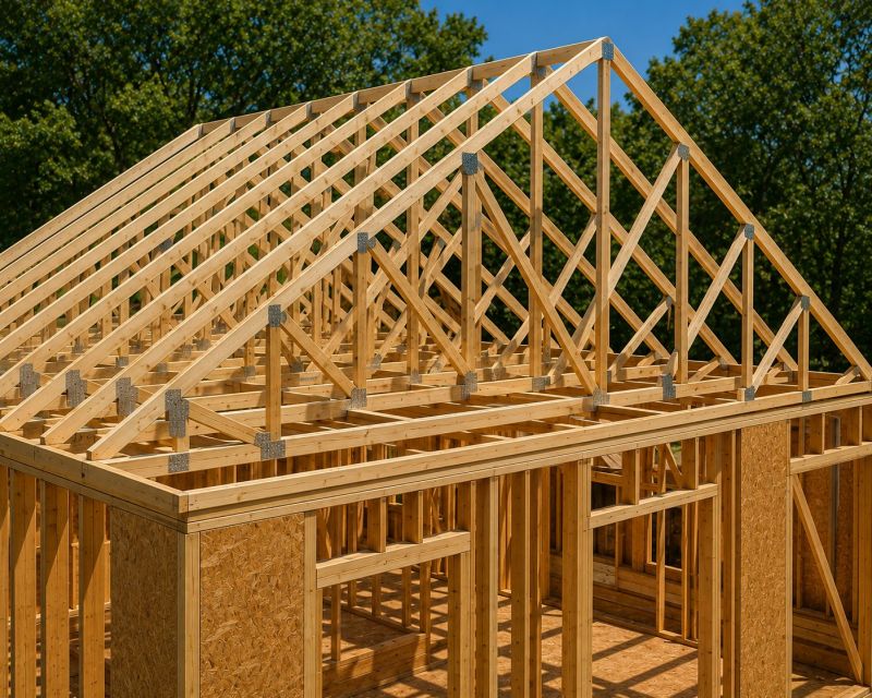 Roof Truss Framing in Wilmington, NC
