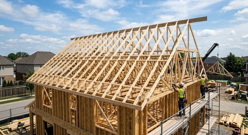Roof Trusses Installation in Wilmington, NC