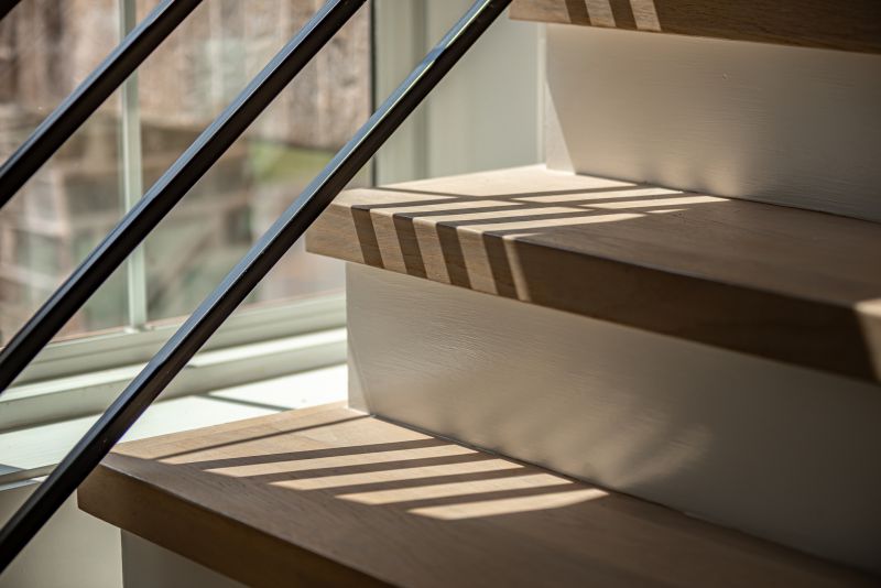 Wood Stair Railing Repair in Alpharetta, GA