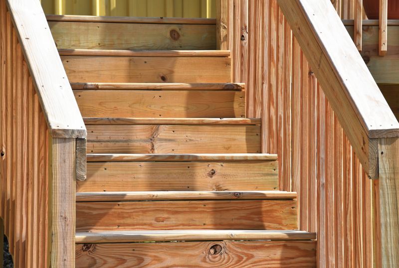 Wood Stairs Replacement in Olathe, KS