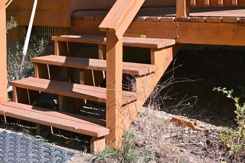 Wood Steps Replacement in Conroe, TX
