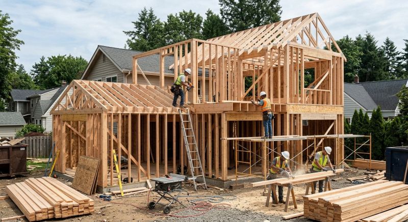 Wood Structural Framing in Wilmington, NC