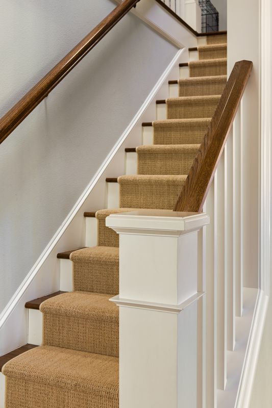 Wooden Banister Installation in Olathe, KS