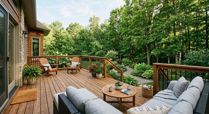 Wooden Patio Installation in Stamford, CT
